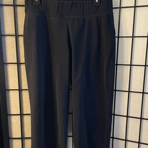 Lands' End Black Capris - Pull-On Comfort